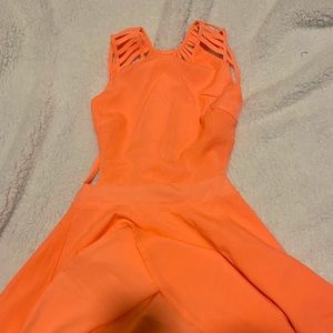 Coral Dress Design on Back (will wash clothes to get them fresh & wrinkles out)!